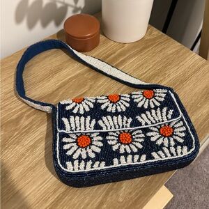 Fiona Beaded Bag - Daisy